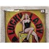 Image 3 : Lucky Lady oil sign 12" X 16"