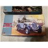 Image 3 : 3 Model kits including Hitler's car