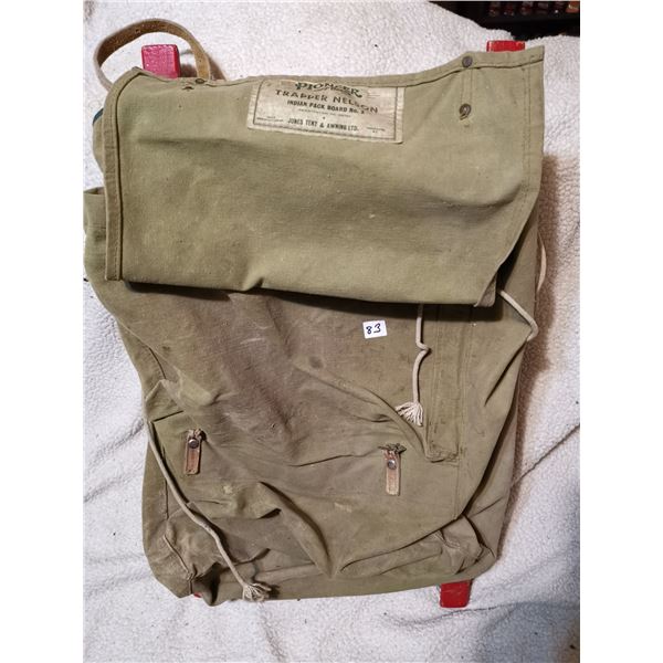 Pioneer Nelson Trapper Nelson backpack, old