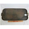 Image 3 : CAST IRON GRIDDLE ANTIQUE 10WX22L MARKED 90 GRIDDLE