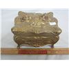 Image 1 : ANTIQUE GOLD COLORED JEWLERY BOX METAL