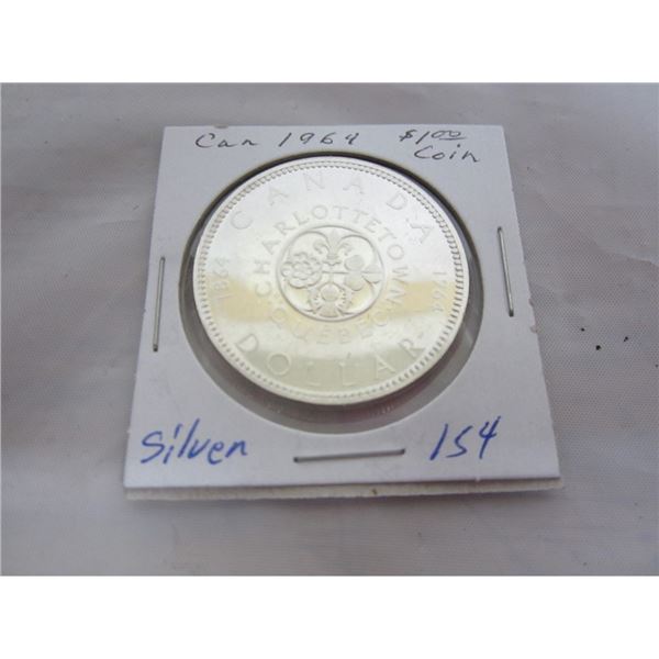 CANADIAN 1964 SILVER DOLLAR