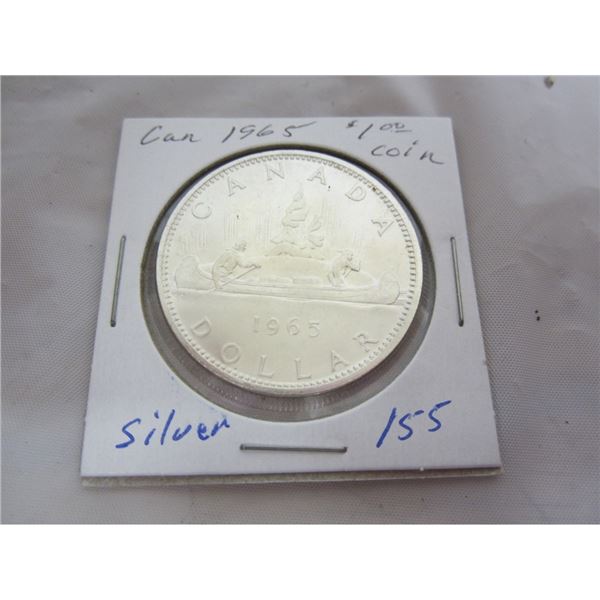 CANADIAN 1965 SILVER DOLLAR