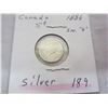 Image 1 : Canadian Silver 1886 Nickel