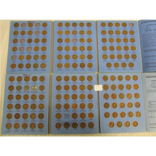 2 Books of Lincoln Pennies 1909-1970 Some Good Ones