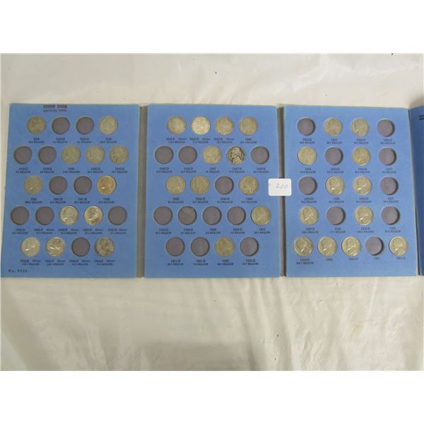 Jefferson Nickels including Silver War Years