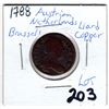 Image 1 : 1788 AUSTRIAN NETHERLANDS BRUSSELS LIARD COPPER