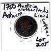 Image 2 : 1750 AUSTRIAN NETHERLANDS ANTWERP LIARD COPPER