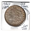 Image 1 : 1921D MORGAN DOLLAR VAM DIE CRACK VARIETY SEE PHOTO 3