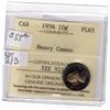 Image 1 : CERTIFIED PL65 HEAVY CAMEO 1956 10 CENT