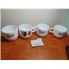 Image 1 : 4 MAXWELL HOUSE ARCOPAL FRANCE RESTAUANT CAPUCCINO MUGS