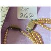 Image 4 : FAUX PEARL NECKLACES ONE WITH STERLING CLASP