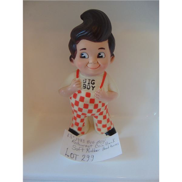 8 ½” BIGBOY RESTAURANT 1973 ADVERTISING COIN BANK
