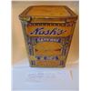 Image 1 : VINTAGE NASH’S GATEWAY TEA TIN GREAT GRAPHICS