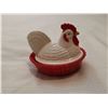 Image 3 : Red basket hen on the nest 5 X 4