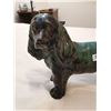 Image 2 : Large pottery dog 14" long 11" high