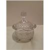 Image 1 : Crystal candy dish with lid 5" X 7"