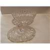 Image 3 : Crystal bowl with lid 5" X 8" X 7"