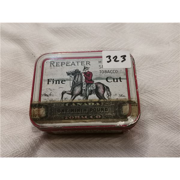 Repeater tobacco tin 3.5" X 3"