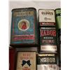 Image 3 : Spice and baking powder tin lot