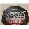 Image 2 : Superior gasoline sign 12"