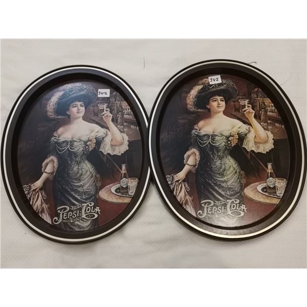 2 Pepsi trays