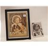 Image 1 : 2 Shirley Temple pictures, 1 signed