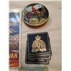 Image 4 : RCMP picture tin 5" coasters