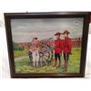 Image 2 : RCMP folk art picture 16 X 14"