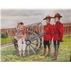 Image 3 : RCMP folk art picture 16 X 14"