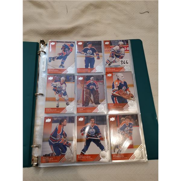 Upper Deck Oilers players cards 2013