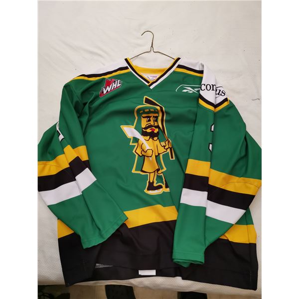 WHL Raiders Yaworski jersey