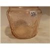 Image 4 : Hazel atlas royal lace pink depression glass cookie jar 6 X 7