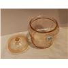 Image 6 : Hazel atlas royal lace pink depression glass cookie jar 6 X 7