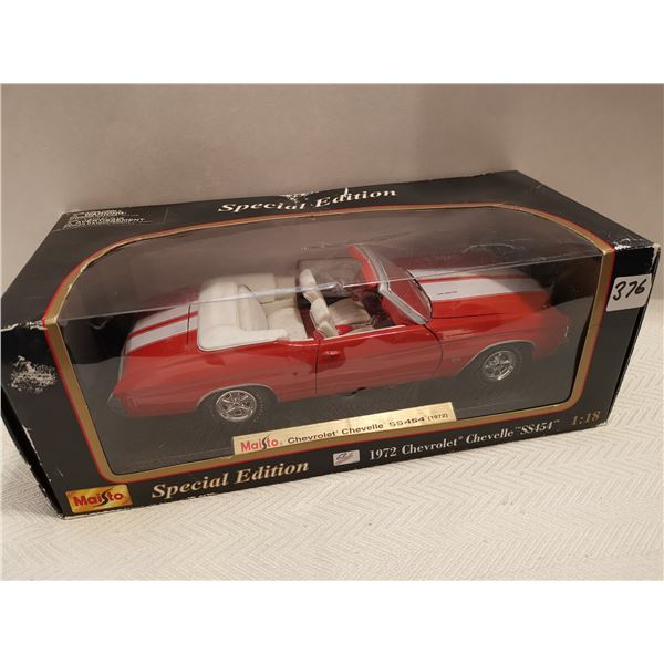 1972 Chevrolet Chevelle SS454 1:18 scale die cast