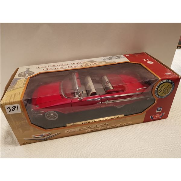 1960 Chevrolet Impala 1:18 scale die cast