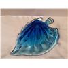 Image 4 : Blue leaf glass 11 X 8"