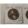 Image 3 : 3 different 1977 dollar coins