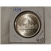 Image 1 : 1939 silver dollar MS