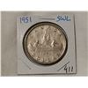 Image 1 : 1951 SWL silver dollar