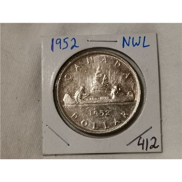 1952 NWL silver dollar