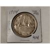 Image 1 : 1954 silver dollar