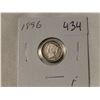 Image 1 : 1896 silver 5 cent