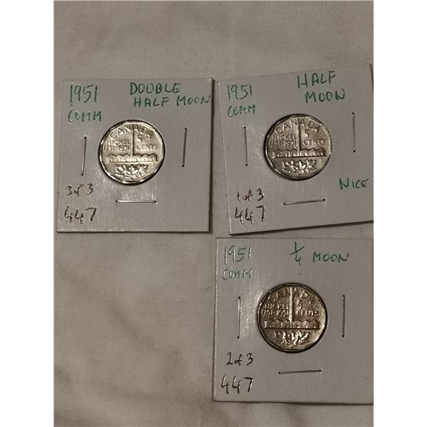 1951 three different moon errors
