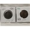 Image 2 : 1896, 97, 98, 99 one cent coins
