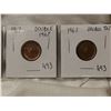 Image 3 : Four different 1967 error one cents