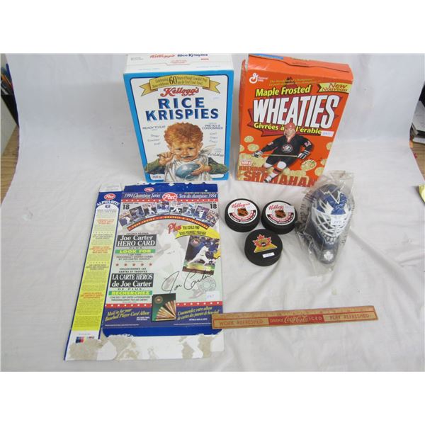 7 Pieces of Cereal Premiums ect.