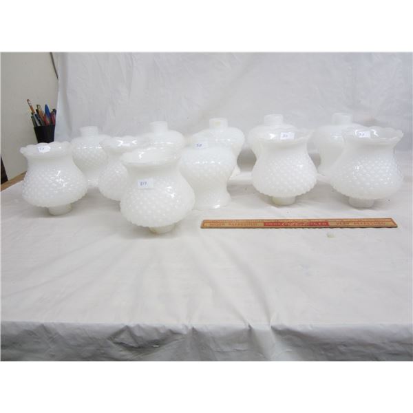 11 White Shades 1 and 1/2 inches at Top