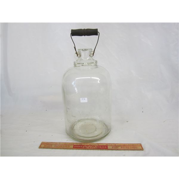 Antique Fly Tox 1 Gallon Jug