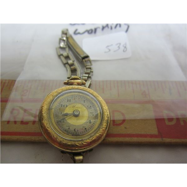 Gold Filled Ladies Watch Working